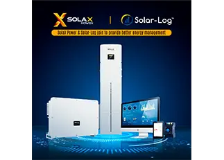 Solax power и solar-log се присъединяват, за да осигурят по-добро управление на енергията